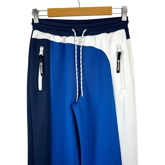 New Balance x STAUD High Waist Track Pants in Blue Quartz Size XS Performance - Picture 3 of 16